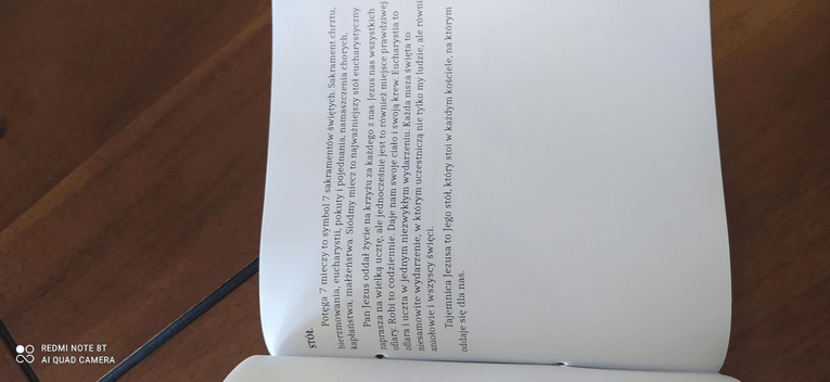 Rysunki i relacje z rekolekcji