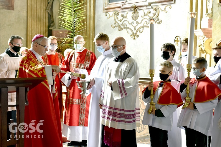 Niedziela Palmowa w świdnickiej katedrze