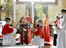 Pierwsza część celebry odbyła się w kaplicy Matki Bożej Świdnickiej.