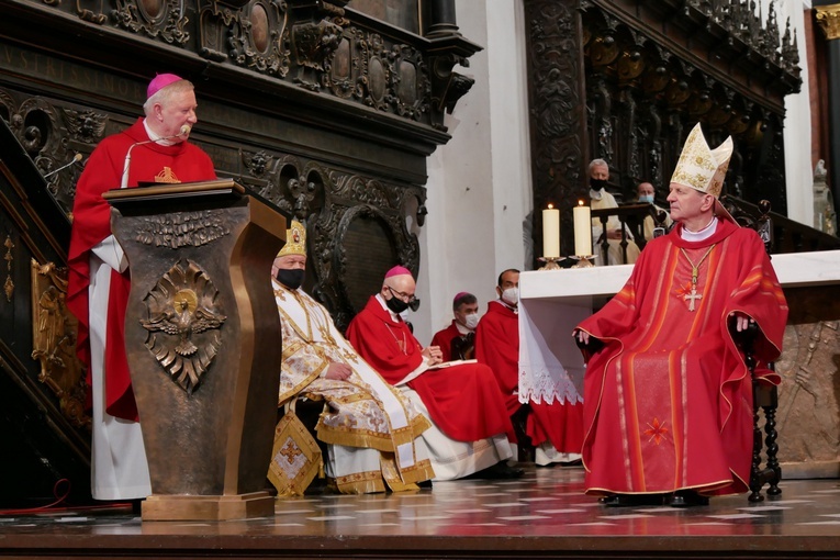 Ingres abp. Wojdy do archikatedry oliwskiej