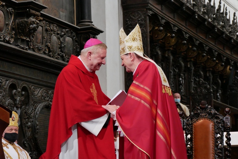 Ingres abp. Wojdy do archikatedry oliwskiej