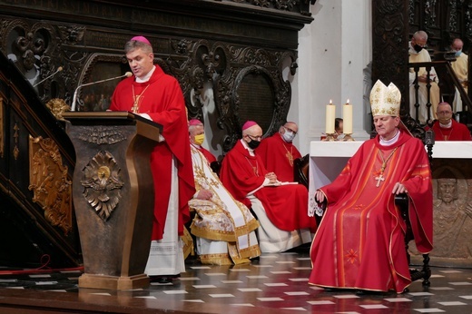 Ingres abp. Wojdy do archikatedry oliwskiej