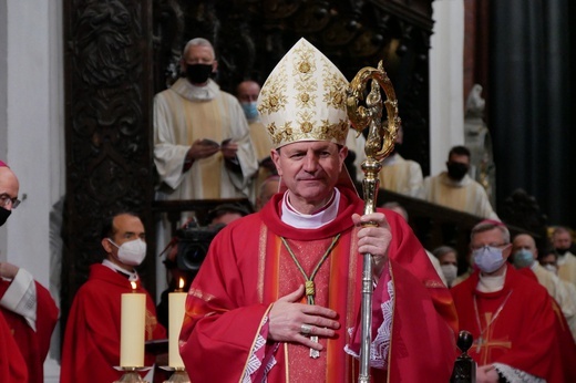 Ingres abp. Wojdy do archikatedry oliwskiej