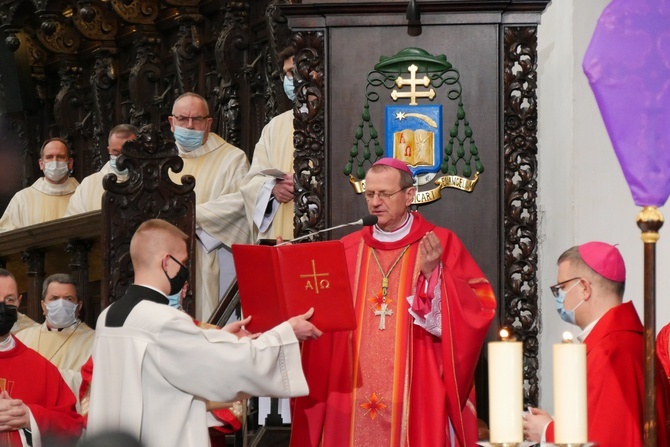 Ingres abp. Wojdy do archikatedry oliwskiej