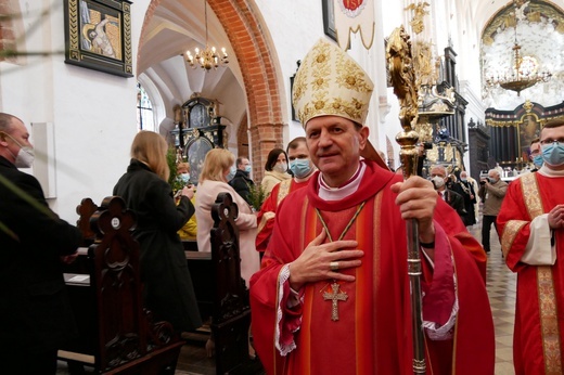 Ingres abp. Wojdy do archikatedry oliwskiej