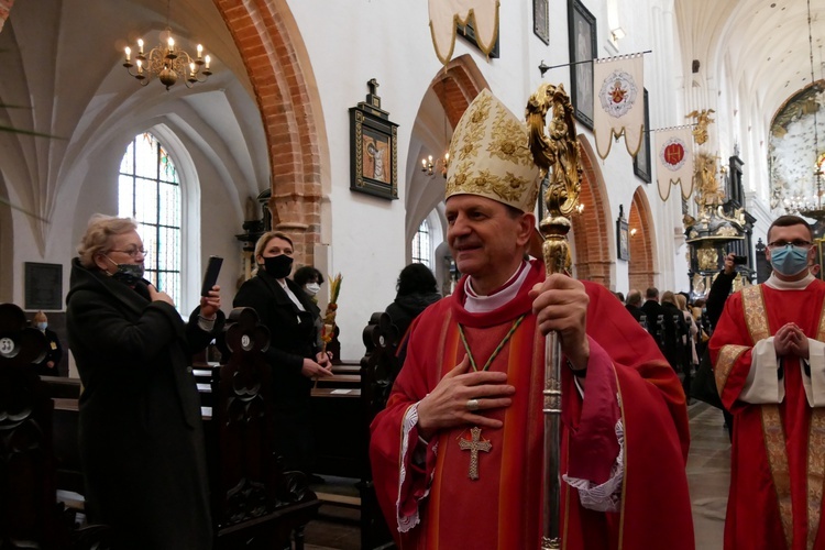 Ingres abp. Wojdy do archikatedry oliwskiej