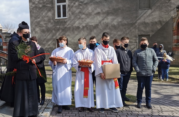 Niedziela Palmowa w Ciężkowicach