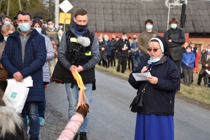 Plenerowa Droga Krzyżowa pod Babią Górą