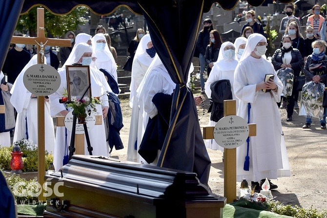 Uroczystości pogrzebowe niepokalanki - s. Danieli Myszki