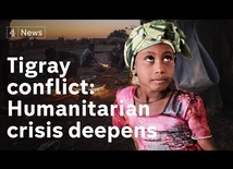 Tigray conflict: inside a camp for displaced people as millions flee
