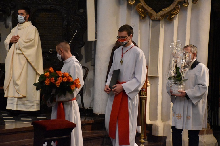 Msza Wieczerzy Pańskiej w archikatedrze oliwskiej