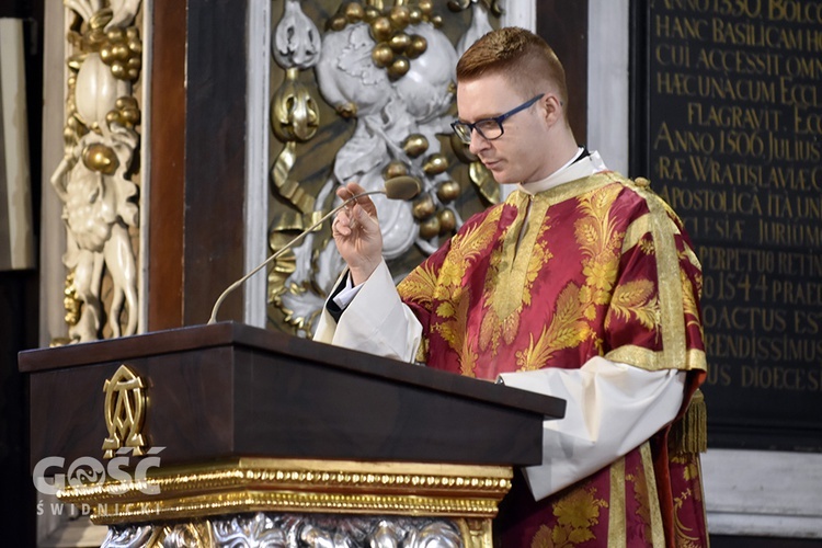 Liturgia Męki Pańskiej w świdnickiej katedrze