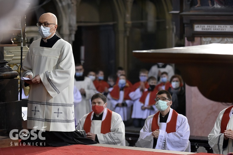 Liturgia Męki Pańskiej w świdnickiej katedrze