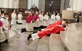 Liturgia Męki Pańskiej w katowickiej katedrze.