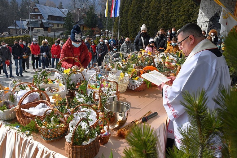 Groby Pańskie pod Tatrami i święcenie pokarmów 