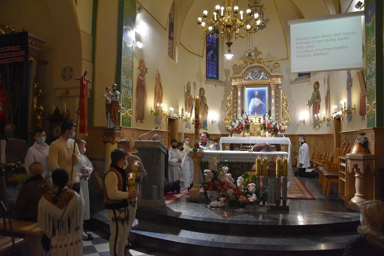 Niedziela Zmartwychwstania w Miętustwie