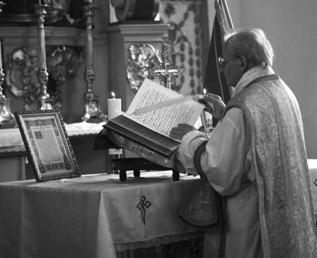 Śp. ks. Aleksander Walkowiak w obiektywie