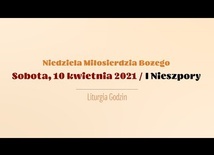 10 kwietnia - Nieszpory