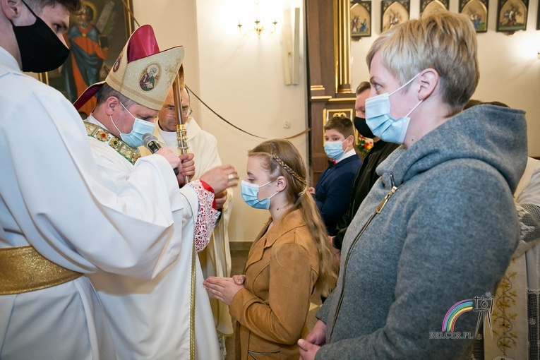 Bierzmowanie w Bobowej