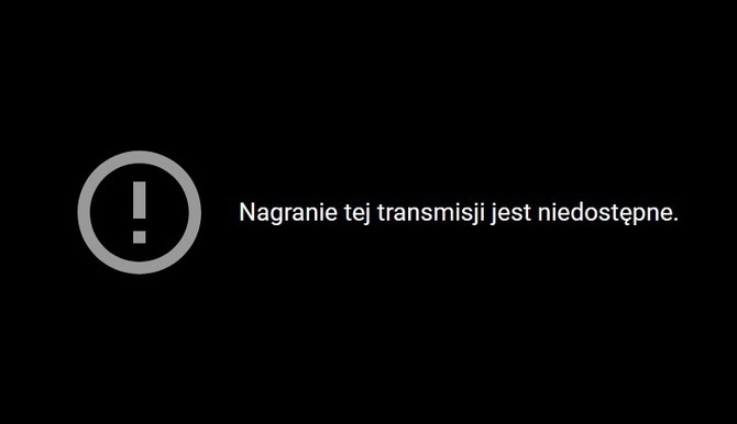 Adoracja Najświętszego Sakramentu narusza standardy Youtube?!