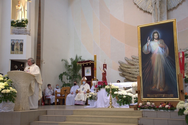 Odpust w sanktuarium Miłosierdzia Bożego