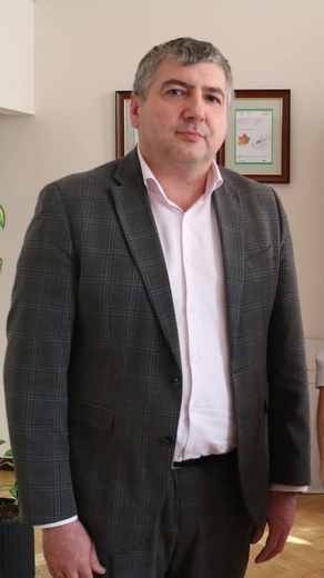 Wociech Michalik, dyrektor Wojewódzkiego Szpitala Specjalistycznego Nr 4 w Bytomiu