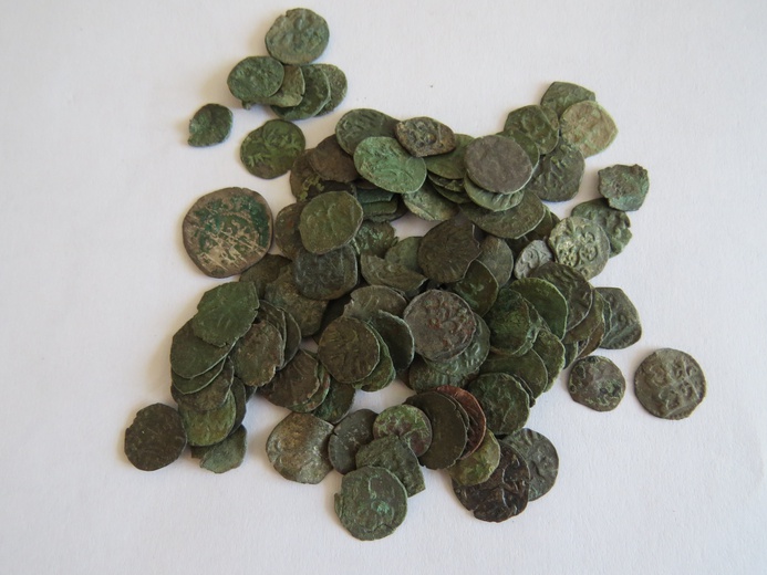 Skarb odnaleziony w Goźlicach. 