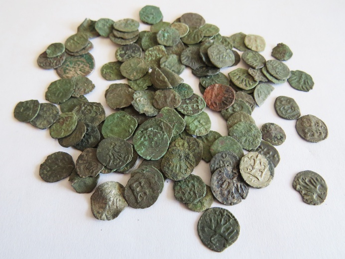 Skarb odnaleziony w Goźlicach. 