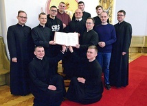 Członkowie Kleryckiego Koła Dzieła Biblijnego.