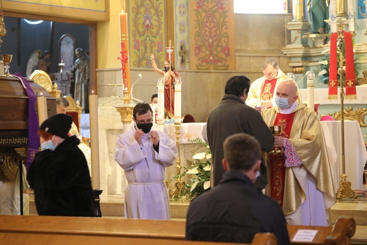 Pogrzeb ks. Stanisława Byrdziaka w Czańcu