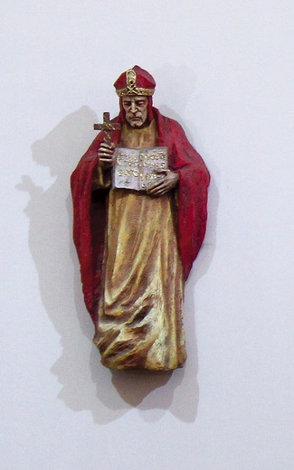 Figura w kościele na osiedlu Kopernika w Zabrzu. 
