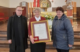 Krystyna Malicka odebrała medal "Benemerenti in Opere Evangelizationis"