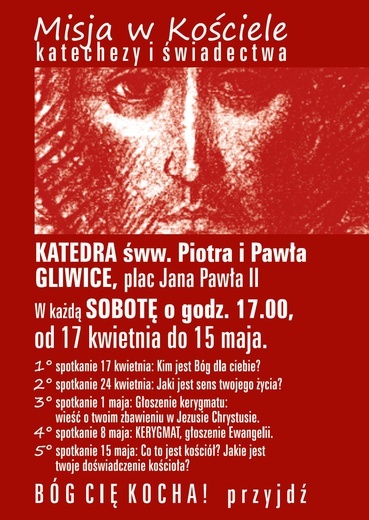 Ewangelizacja w katedrze gliwickiej - do 15 maja