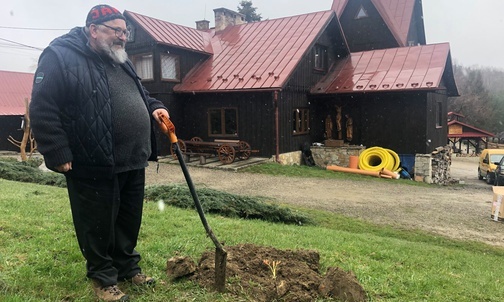 Na Jamnej powstaje winnica św. Jacka