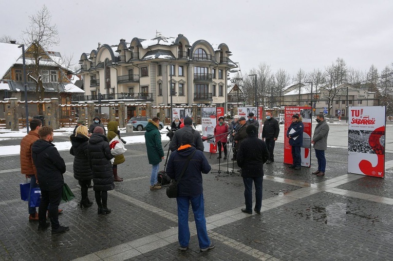 Wystawa o historii Solidarności pod Giewontem 