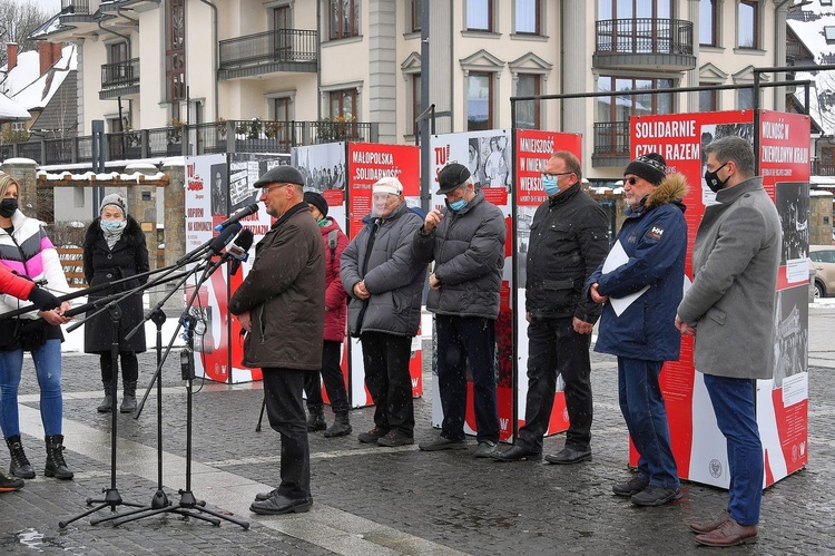 Wystawa o historii Solidarności pod Giewontem 