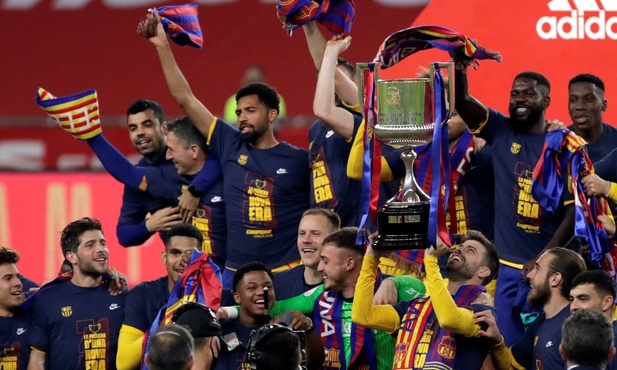 Puchar Króla - popis Barcelony w finale