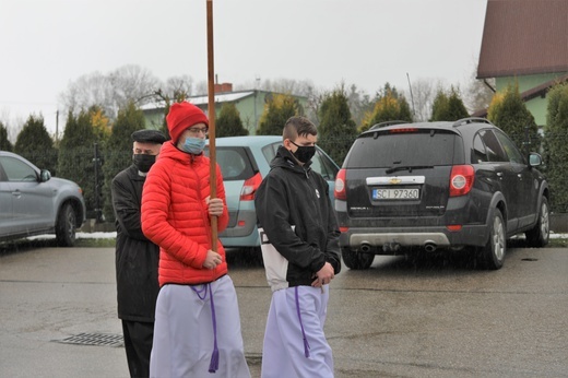 Ostatnie pożegnanie organisty śp. Rudolfa Karety w Jasienicy