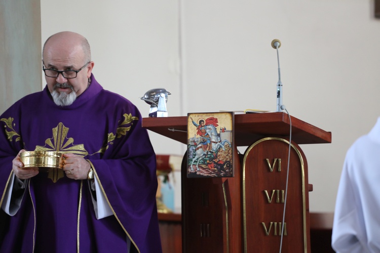 Ostatnie pożegnanie organisty śp. Rudolfa Karety w Jasienicy