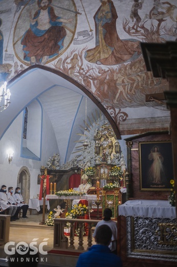 Lutomia Dolna. Intronizacja relikwii św. Jana Pawła II