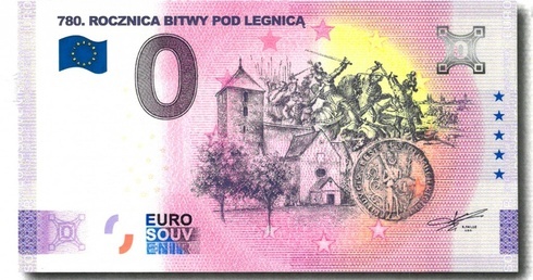 Legnica. "Książęcy" banknot 0 euro