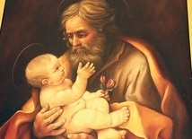 Wizerunek z 1984 roku. W dawnej kaplicy umieszczone było przy nim wezwanie: „Wzorze pracujących”.