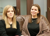 Weronika Goździcka z Lubartowa i Katarzyna Straszewska z Bychawy.