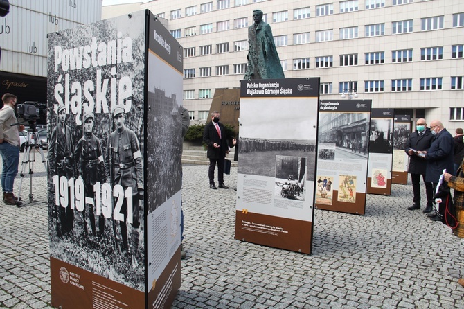 Wystawa "Powstania śląskie 1919-1921" zaprezentowana w Katowicach