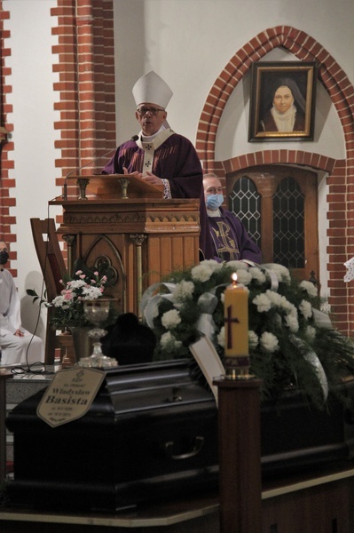 Ks. Władysław Basista - pożegnanie na Załężu