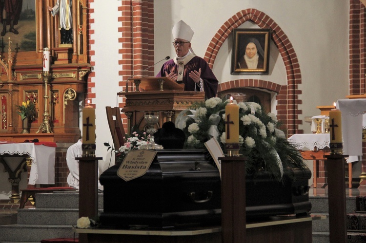 Ks. Władysław Basista - pożegnanie na Załężu