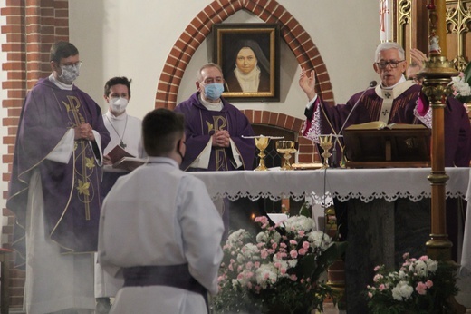 Ks. Władysław Basista - pożegnanie na Załężu