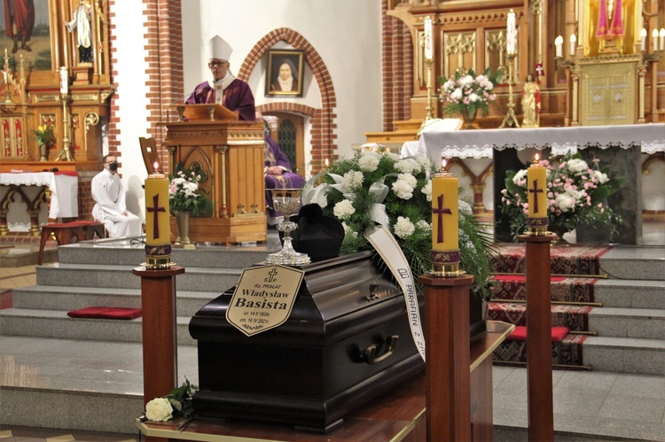 Ks. Władysław Basista - pożegnanie na Załężu