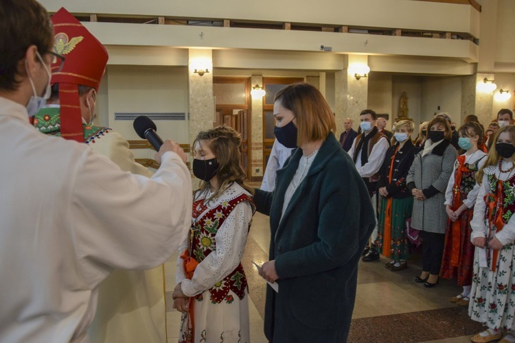 Bierzmowanie w Ochotnicy Górnej