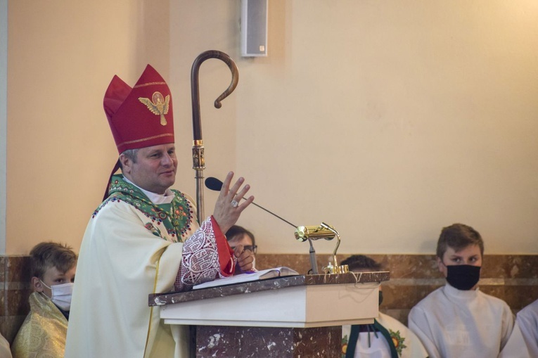 Bierzmowanie w Ochotnicy Górnej